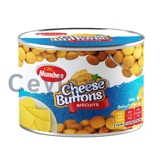 Munchee Biscuit Cheese Button