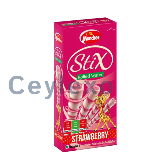 Munchee Wafer Sticks Strawberry