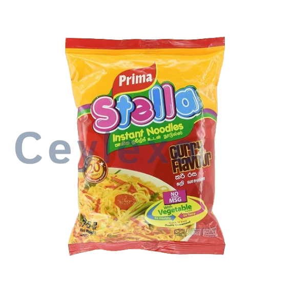 Prima Stella Instant Noodles Curry Msg Free