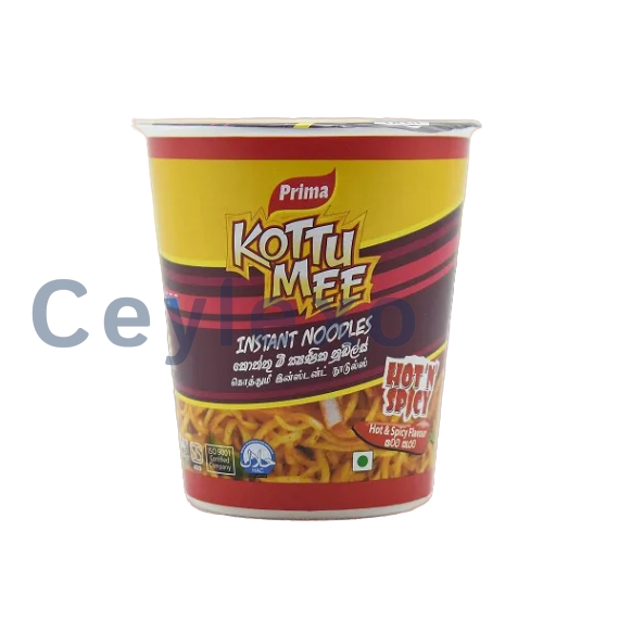 Prima Noodles Kottu Mee Hot & Spicy Cup