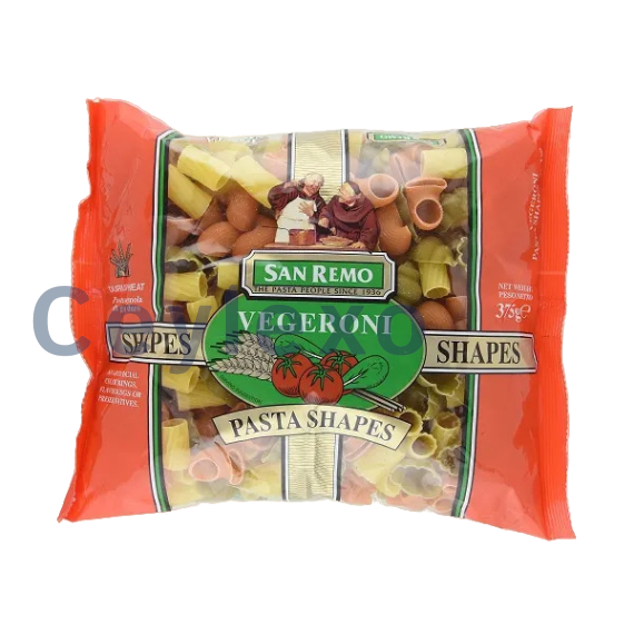 San Remo Pasta Vegeroni Pasta Shapes