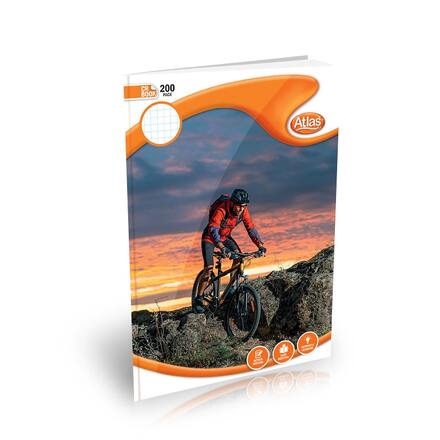 CR 200PGS (#) SQUARE RULED