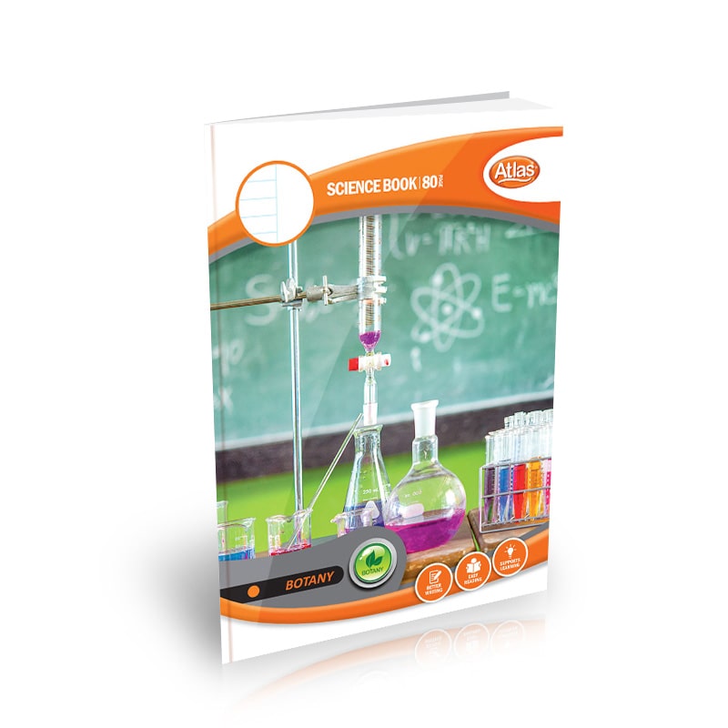 ATLAS A4 SCIENCE BOOK BOTANY 80PGS