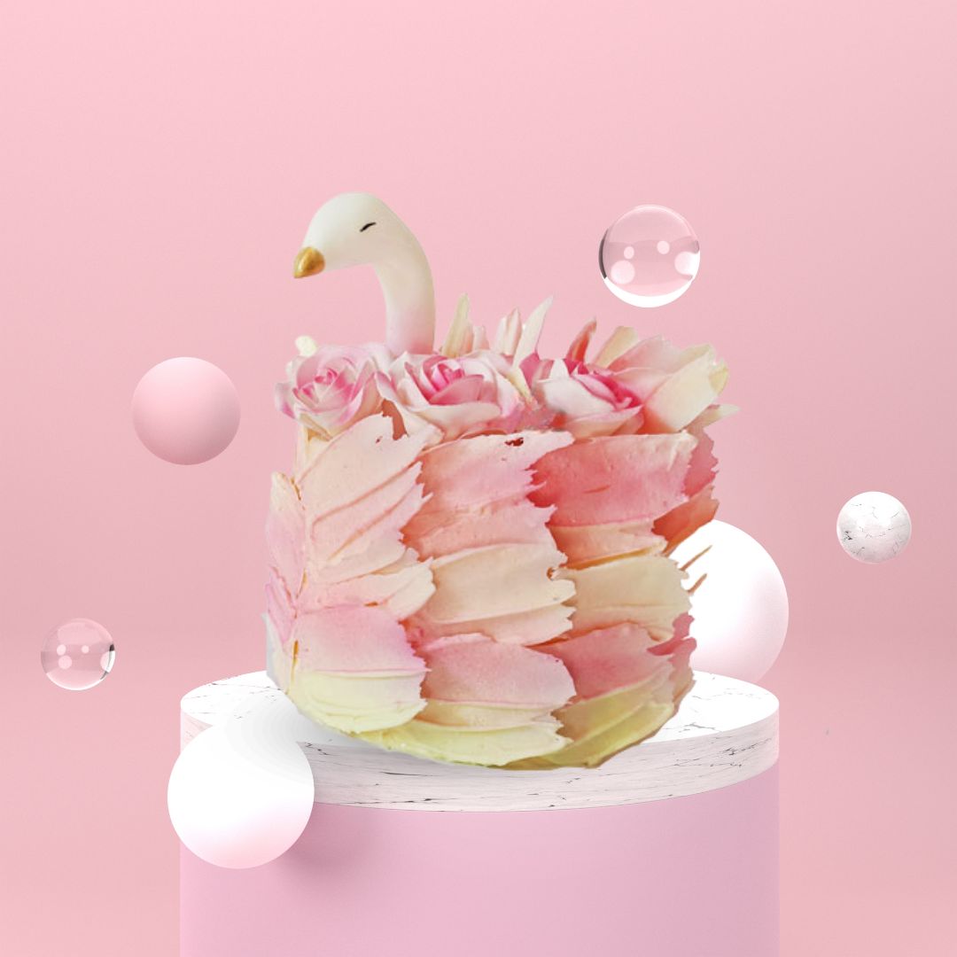 Swan Cake