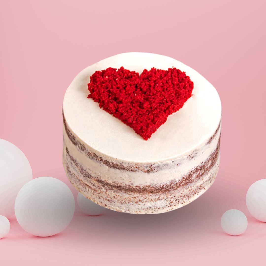 Silken Heart Cake
