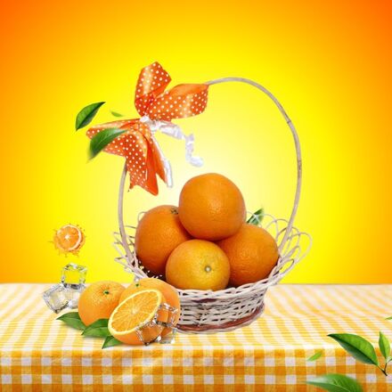 Basket of Orange