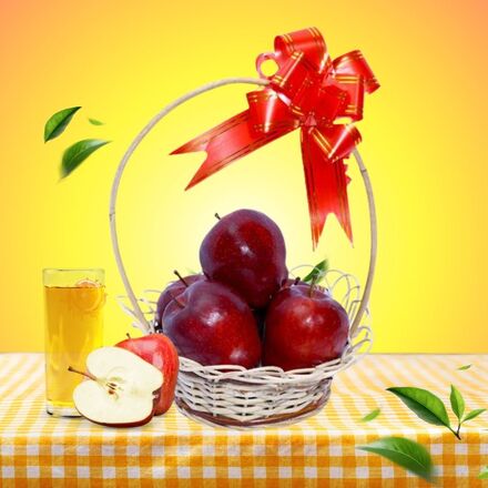Baset of Red Apple