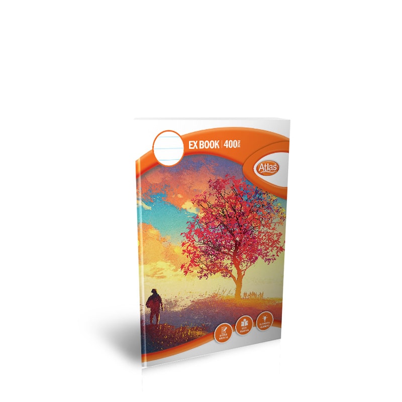 ATLAS A5 BOOK EXERCISE 400PGS (=) SINGLE RULED