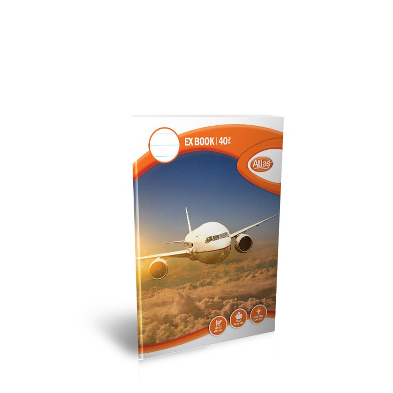 ATLAS A5 BOOK EXERCISE 40PGS (=) SINGLE RULED