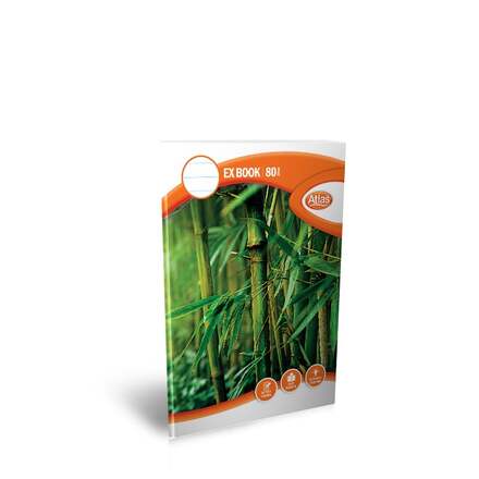 ATLAS A5 BOOK EXERCISE 80PGS (=) SINGLE RULED