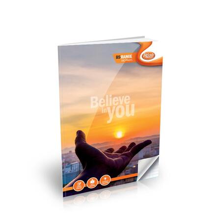 ATLAS B5 BOOK 160PGS (#) SQUARE RULED