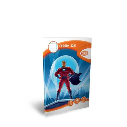 ATLAS A5 BOOK EXERCISE 120PGS (#) SQUARE RULED