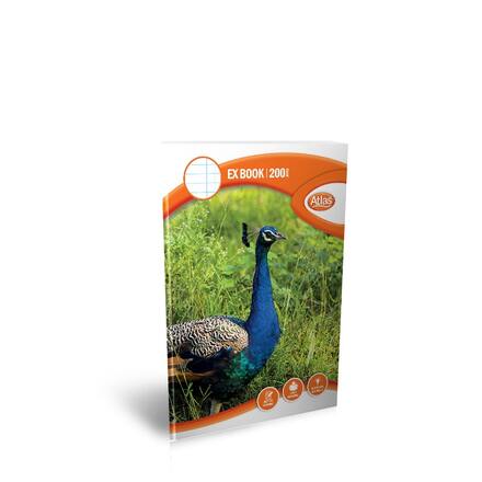 ATLAS A5 BOOK EXERCISE 200PGS (#) SQUARE RULED