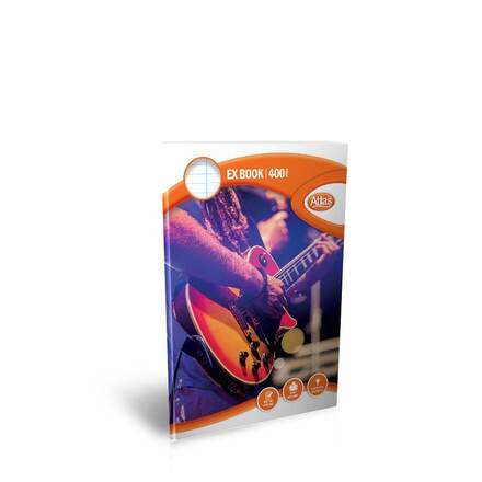 ATLAS A5 BOOK EXERCISE 400PGS (#) SQUARE RULED