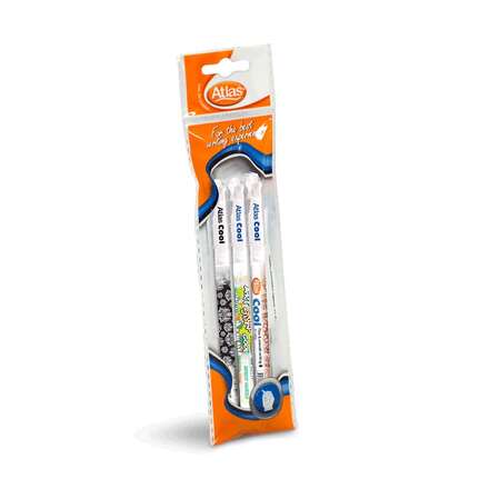 ATLAS PEN COOL BLUE – PACK OF 3