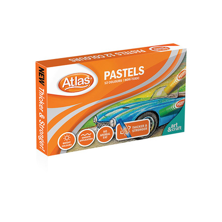 ATLAS PASTEL 12 COLOURS