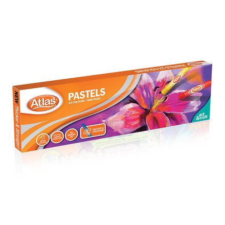 ATLAS PASTEL 24 COLOURS