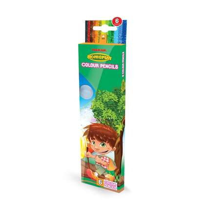 HOMERUN COLOUR PENCIL 6 COLOURS