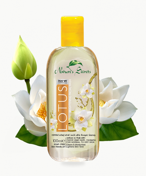LOTUS BRIGHTENING FACIAL WASH