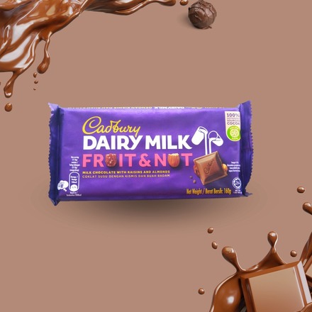 Dairy milk fruit and nut