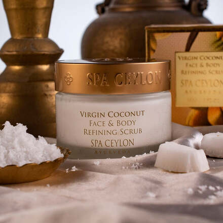 Virgin Coconut  Face & Body Refining Scrub