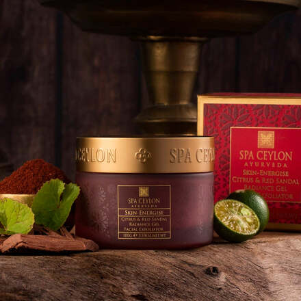 Skin Energise  Citrus & Red Sandal  Radiance Gel Facial Exfoliator