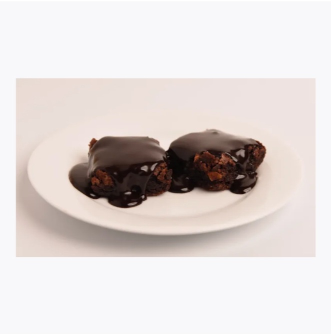 GANACHE BROWNIES 12PCS