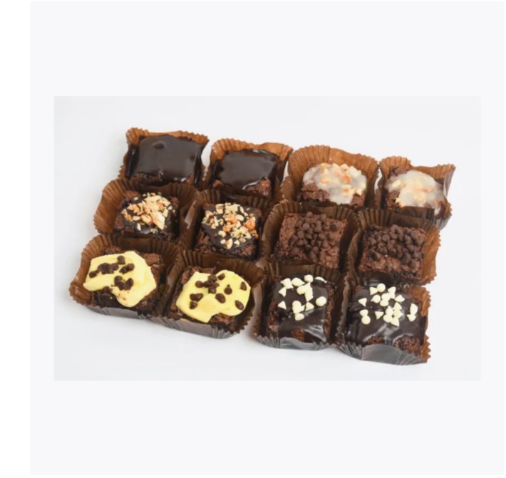 STANDARD ASSORTED BROWNIES 12PCS
