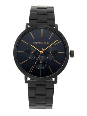 Men Black Analogue Watch MK8703