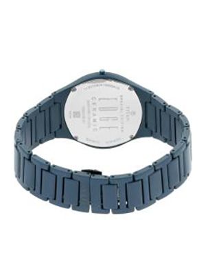 Men Teal Blue Analogue Watch 1696QC05