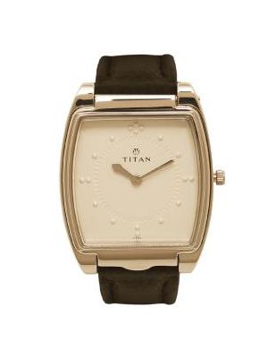 Men Beige Analogue Watch