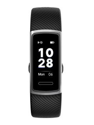 D152 Unisex Black Waterproof Smart Fitness Band