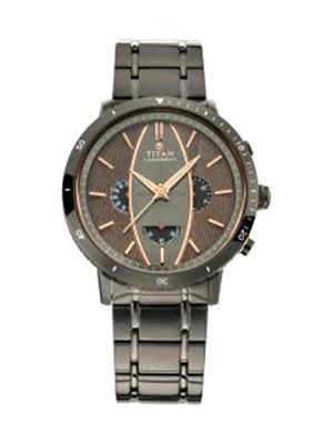Men Brown Analogue Watch 1832KM01