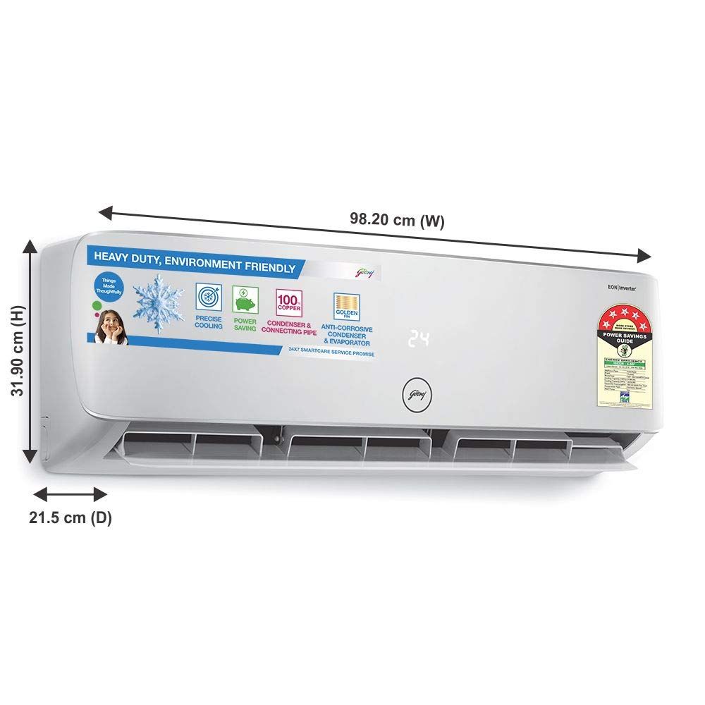 GIC 18HTC5-WTA 1.5 Ton 5 Star Inverter Split AC