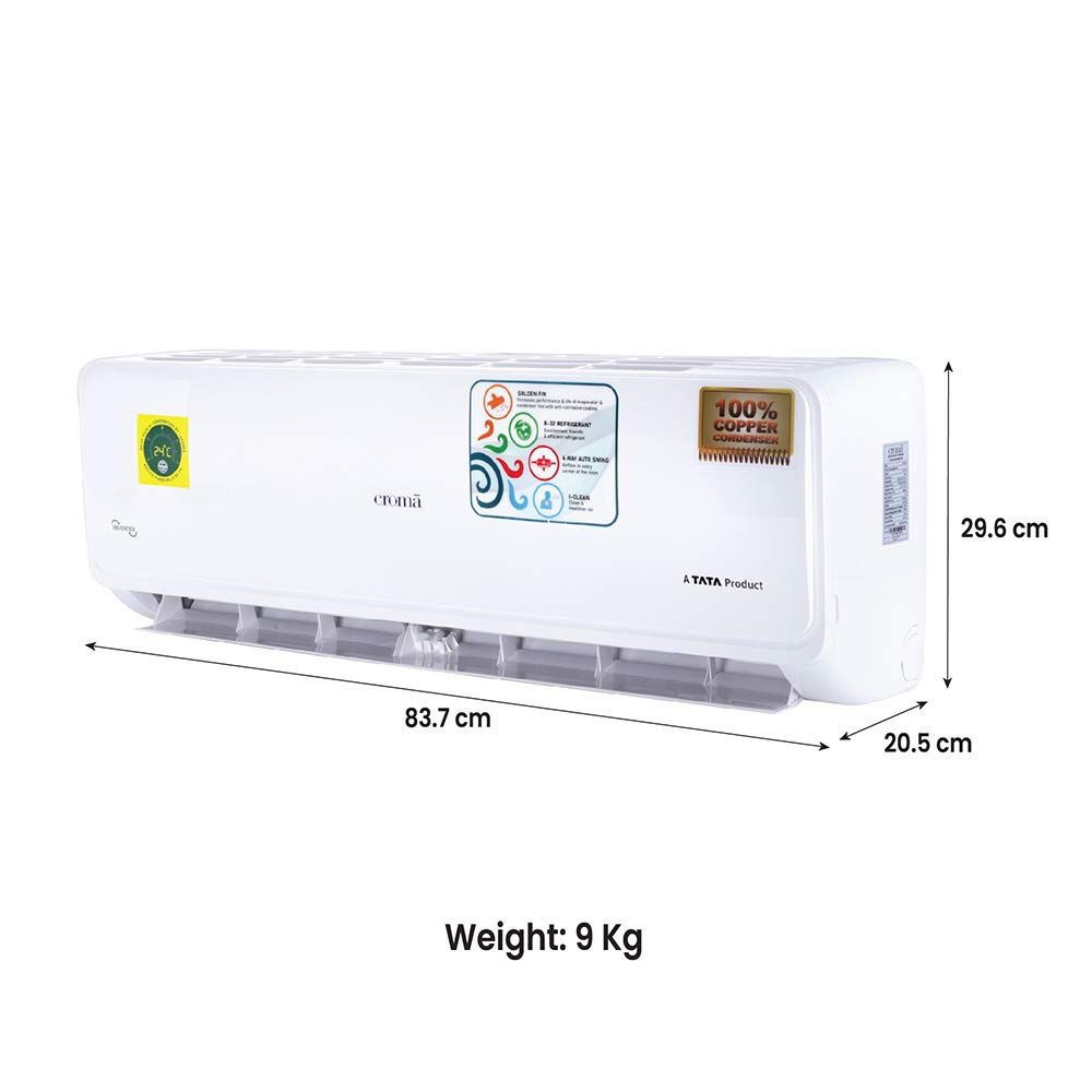 CRAC7886 1 Ton 3 Star Inverter Split AC