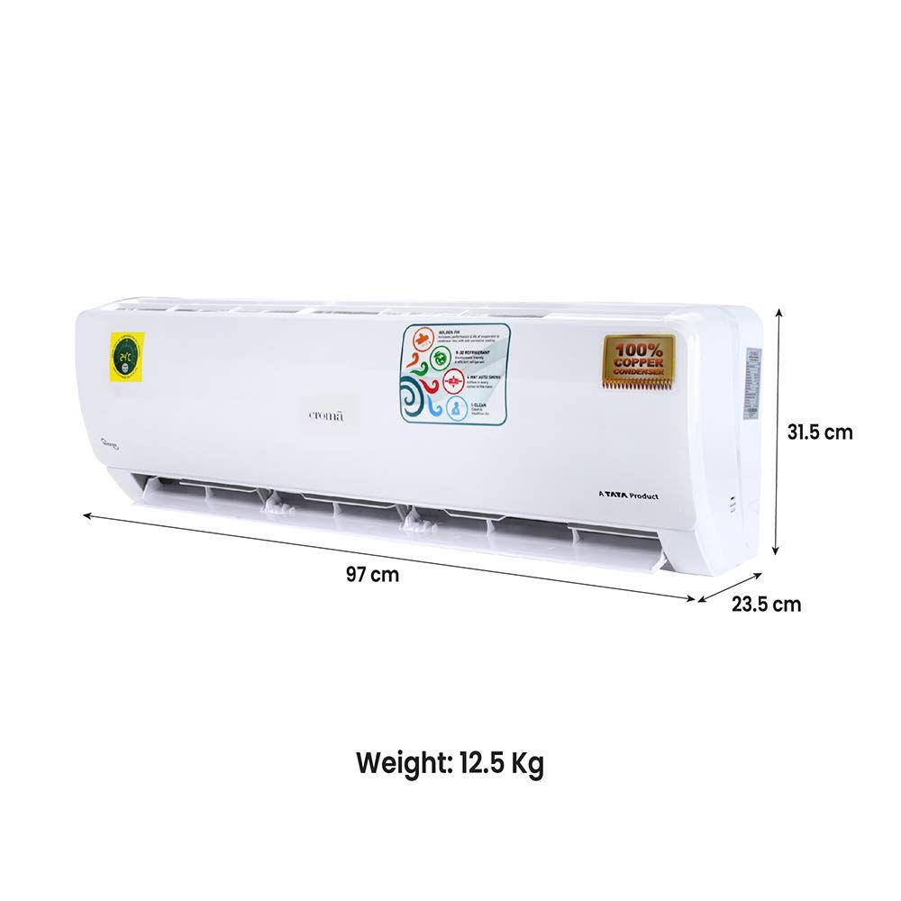 CRAC7885 1.5 Ton 5 Star Inverter Split AC