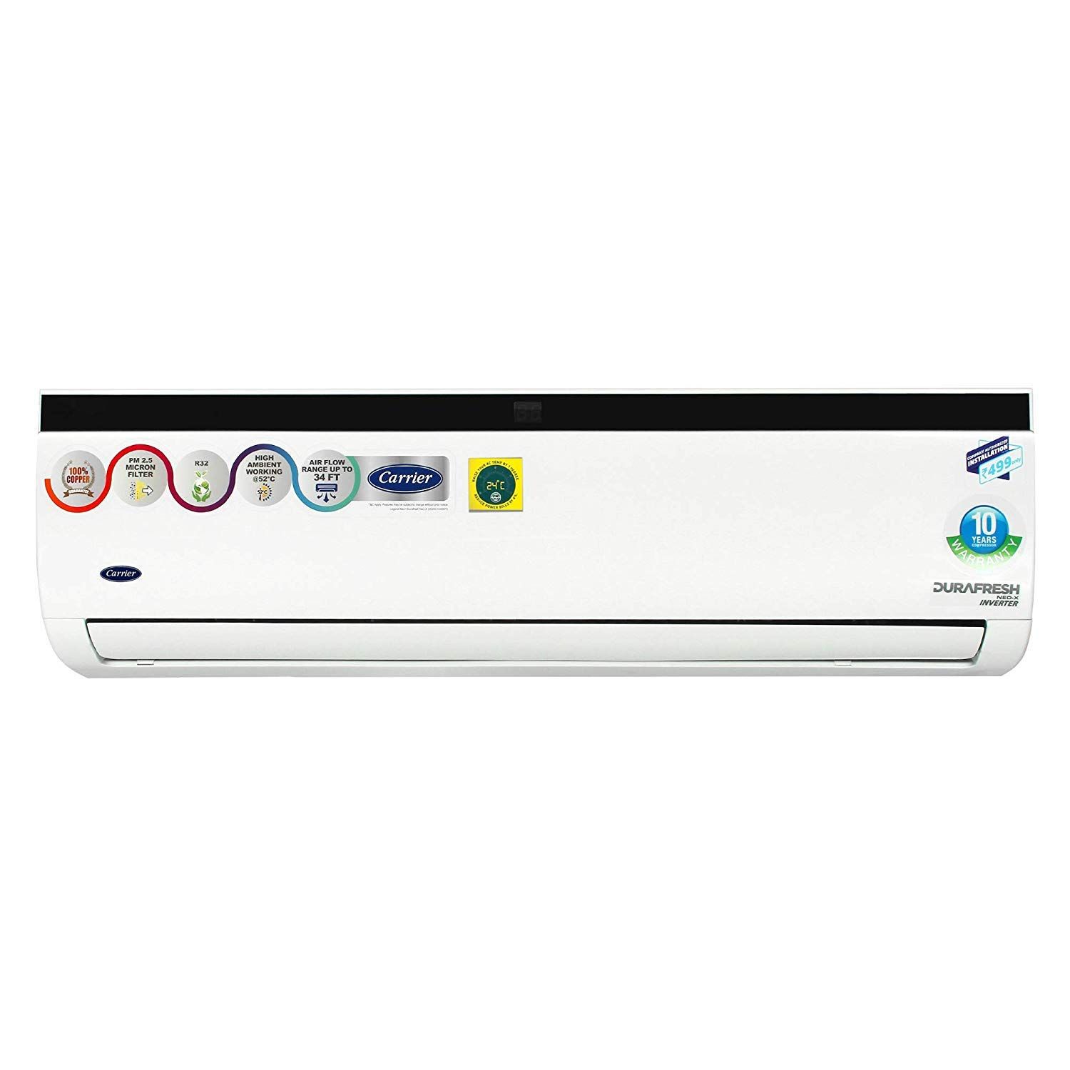 Durafresh Neo X CAI24DN3R39F0 2 Ton 3 Star Inverter Split AC