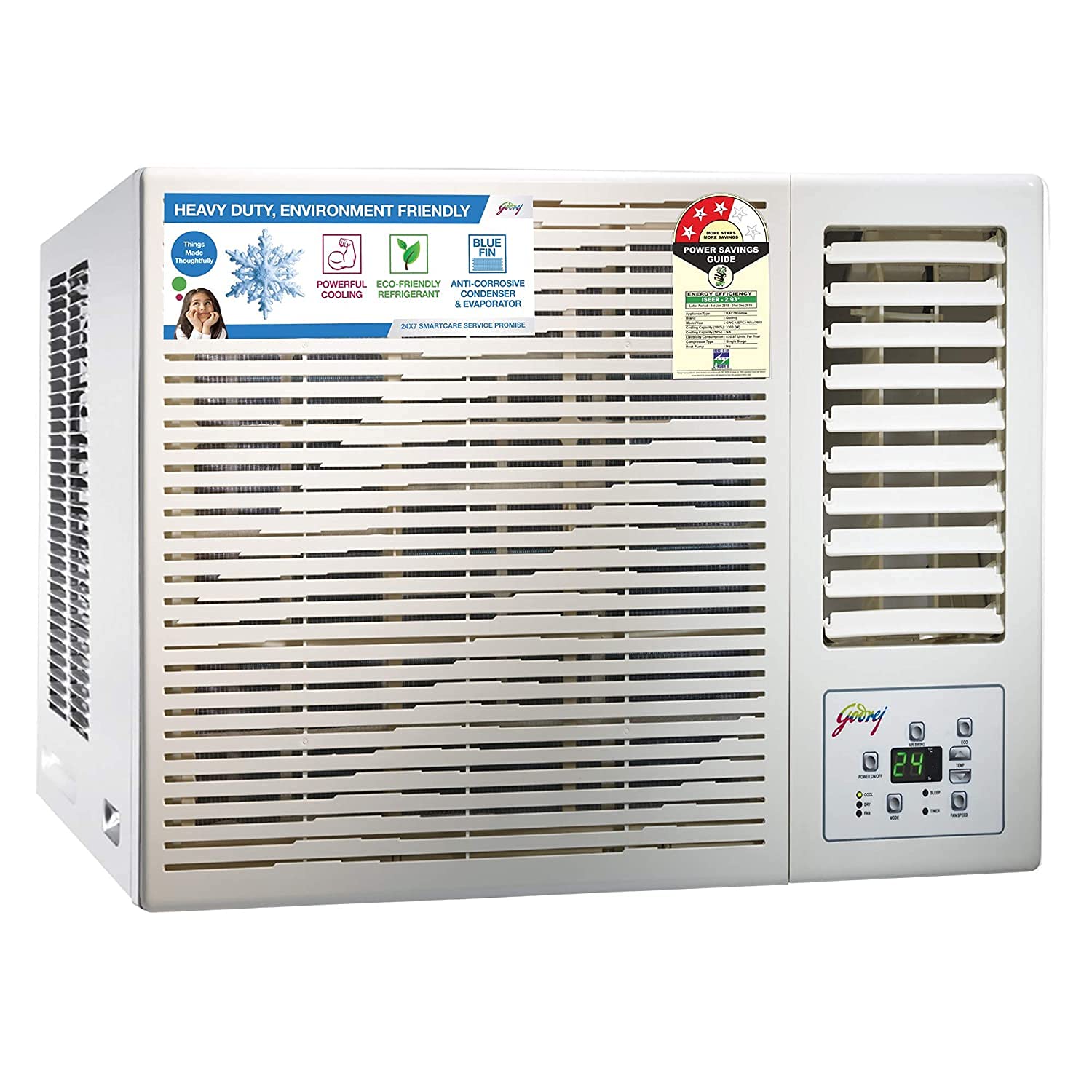 GWC 12DTC3-WSA 1 Ton 3 Star Window AC