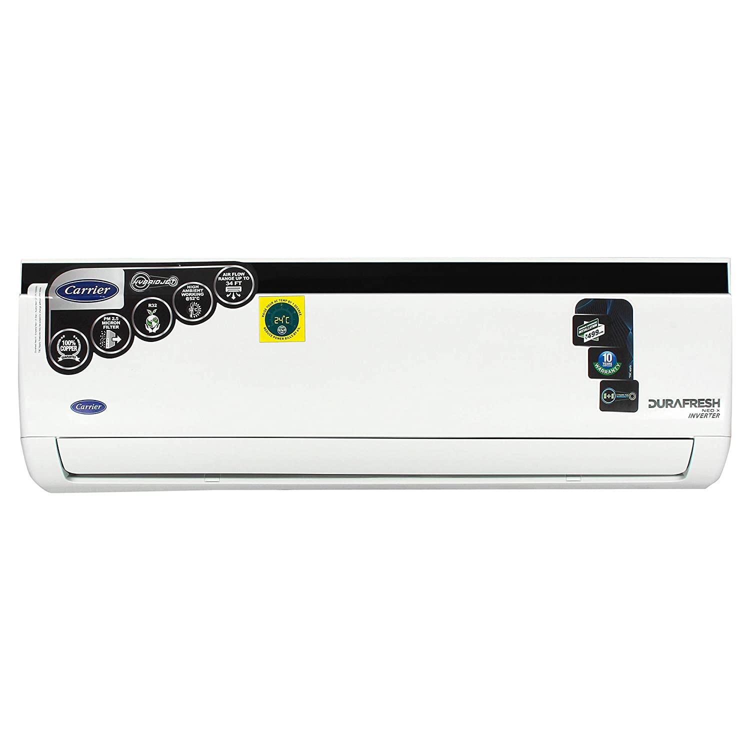 Durafresh Neo-X CAI18DN5R39F0 1.5 Ton 5 Star Inverter Split AC