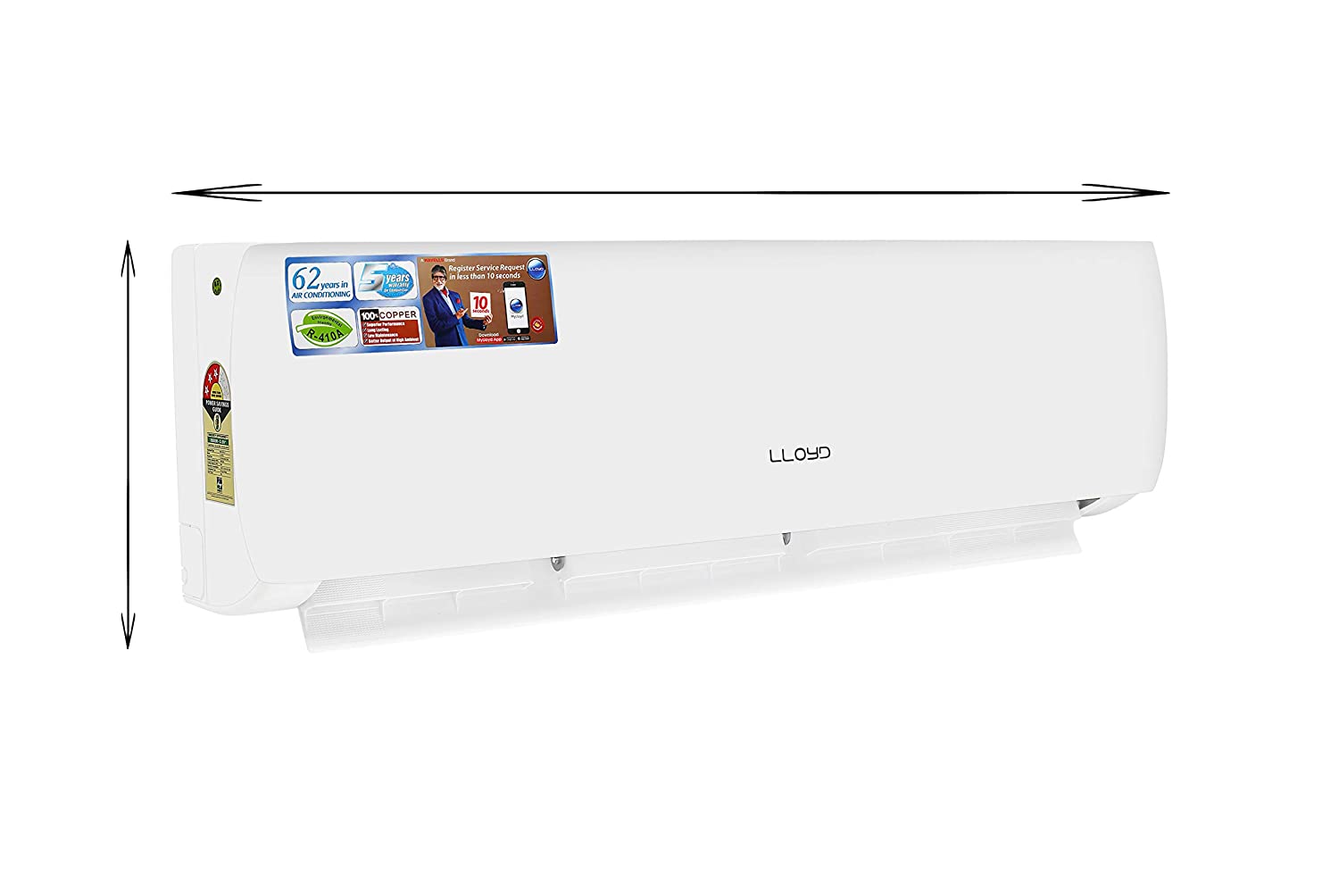 LS24B22FI 2 Ton 2 Star Split AC
