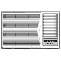 CW-XC181AM 1.5 Ton 5 Star Window AC