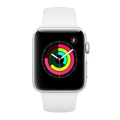 Unisex Silver-Toned Series 3 Smart Watch MTF22HN/A