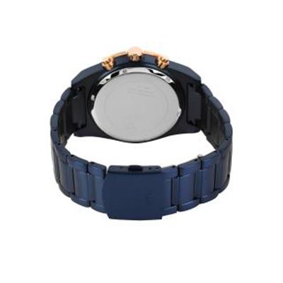 Men Navy Dial Chronograph Watch W0377G4