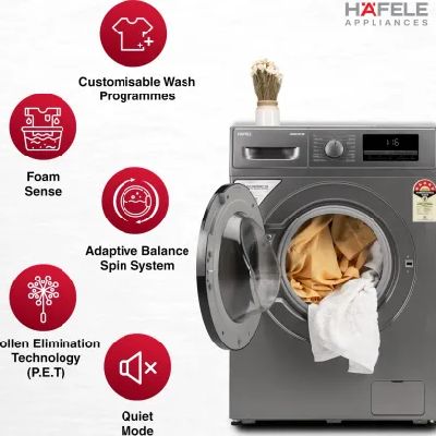 Amara 8014W 8Kg Fully Automatic Front Load Washing Machine