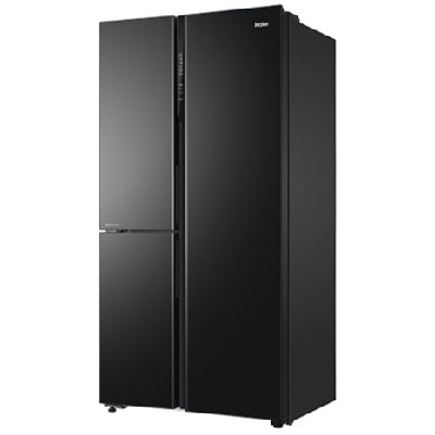 598L HRT-683KGU1 3 Door Convertible Side by Side Refrigerator with WIFI Enabled Smart Sense AI