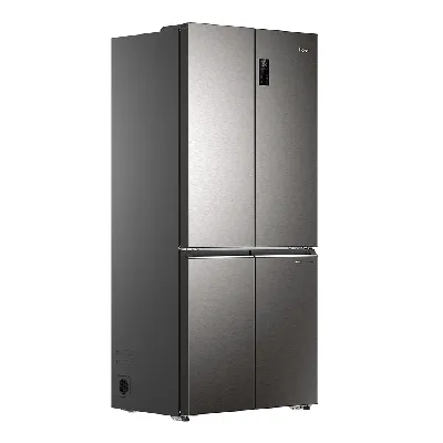HRB-600IS 520 L Inox Steel 4 Door Side by Side Refrigerator