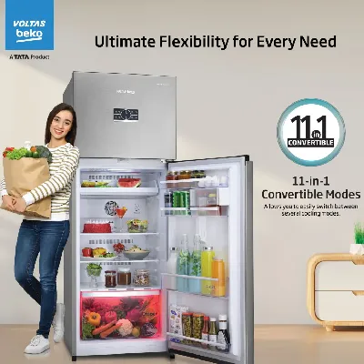 RFF315C/WPV501RXID 268 L 3 Star Frost Free Double Door Refrigerator
