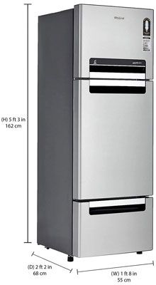 FP 263D PROTN ROY FIN 240 Ltr Triple Door Refrigerator