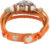 COSMIC ORANGE BRACELET WATCH HAVING  PENDENT MD 4 Watch - For Women