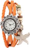 COSMIC ORANGE BRACELET WATCH HAVING  PENDENT MD 4 Watch - For Women